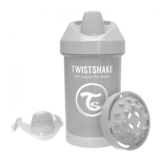Twistshake Mugg Crawler 300ml 8+m Pastel Grey