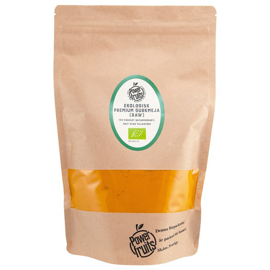 Powerfruits Ekologisk Gurkmeja Premium 500 g