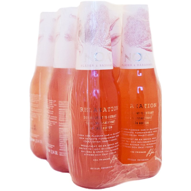 Hel Låda Örtdryck Fläder & Rabarber 6 x 314ml - 50% rabatt