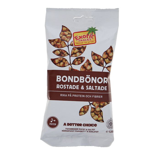 Exotic Snacks Bondbönor Rostade & Saltade