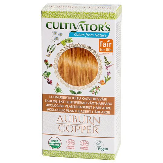 Cultivator’s Ekologisk Örthårfärg, 100 g Auburn Copper