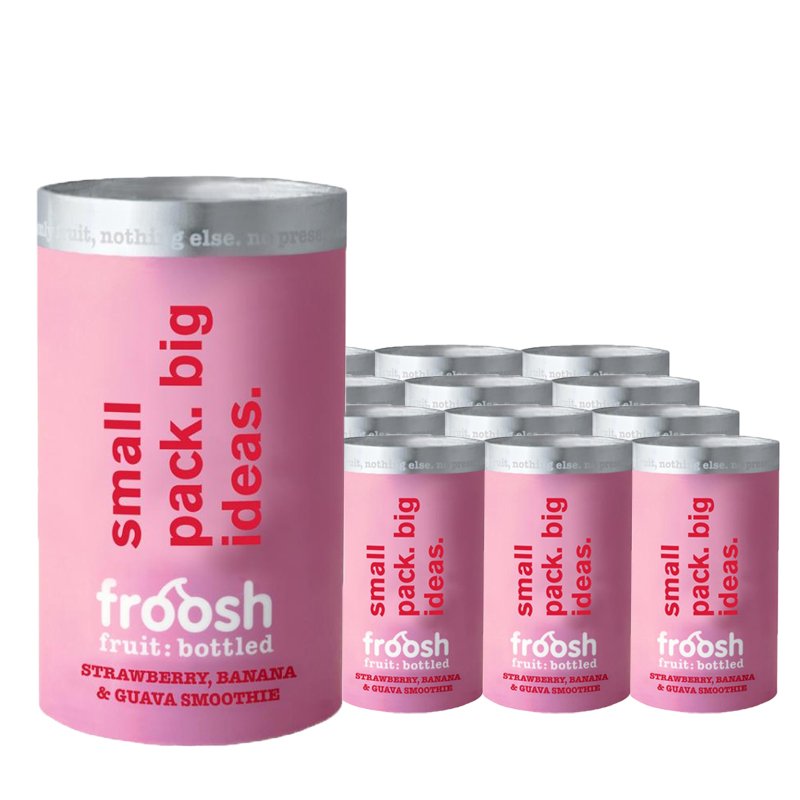 Jordgubb, banan & Guava Smoothie 12-pack - 50% rabatt