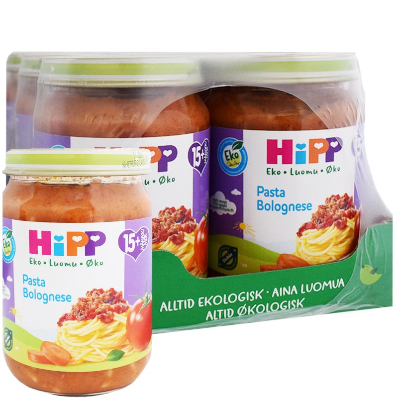 Eko Hel Låda Barnmat Pasta Bolognese 6 x 250g - 38% rabatt