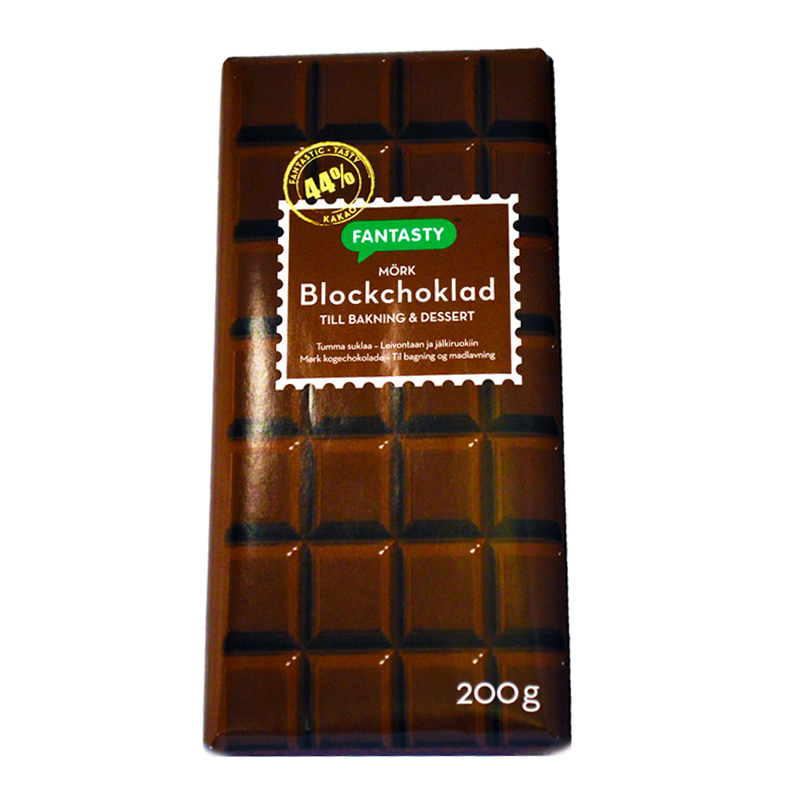 Blockchoklad Mörk - 28% rabatt