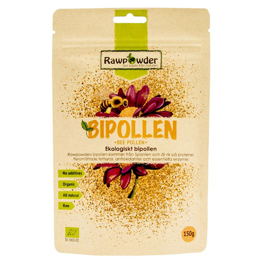 Rawpowder Ekologiskt Bipollen, 150 g