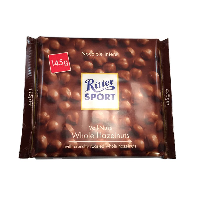 Ritter sport whole hazelnuts big - 50% rabatt