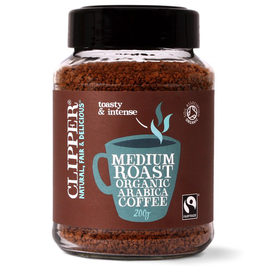 Clipper Medium Roast Organic Arabica Coffee 200 g