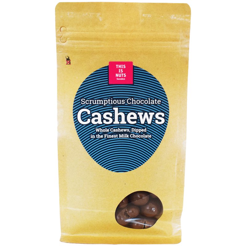 Cashewnötter "Scrumptious Chocolate" 250g - 45% rabatt