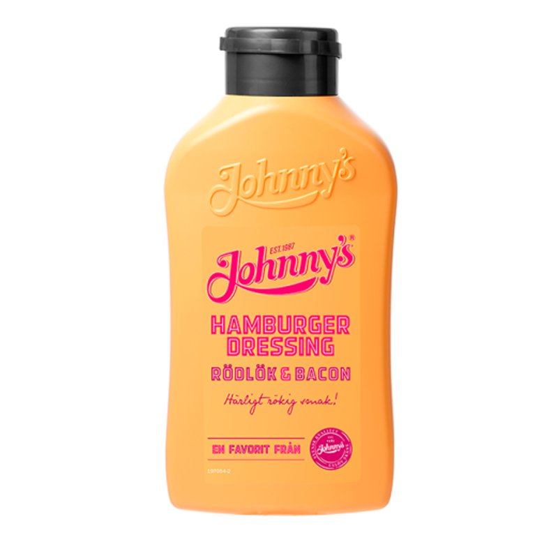 Hamburgerdressing Rödlök & Bacon - 29% rabatt
