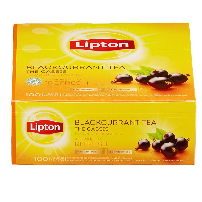 Hel låda Te "Blackcurrant" 100 x 1,6g - 51% rabatt