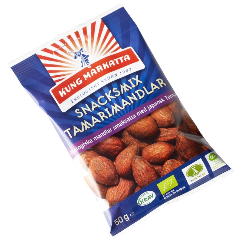 Eko Snacksmix Tamarimandlar 50g - 50% rabatt