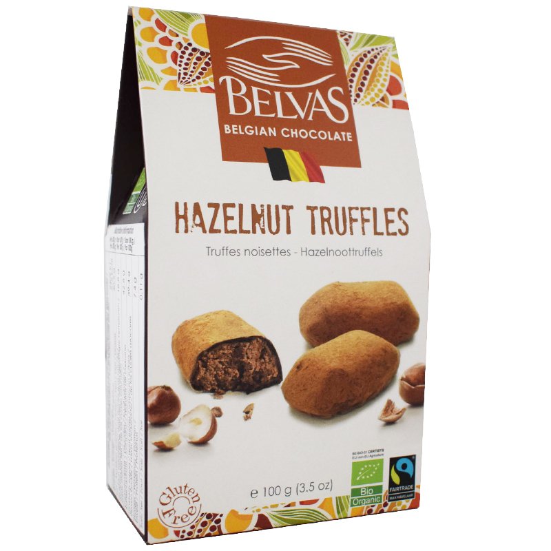 Eko Mörk Chokladtryfflar Hasselnöt - 30% rabatt