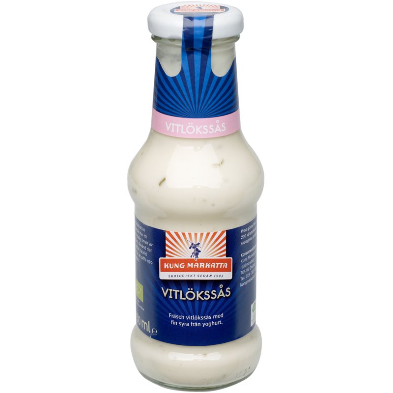 Eko Vitlökssås - 38% rabatt