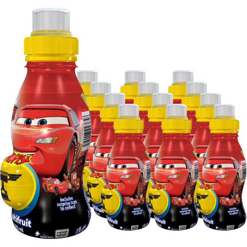 Fruktdryck Cars 12-pack - 25% rabatt