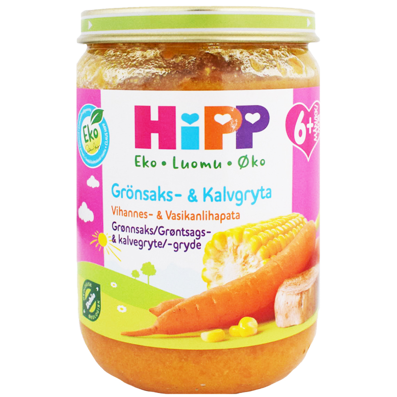 Barnmat Grönsaks- & Kalvgryta 190g - 16% rabatt