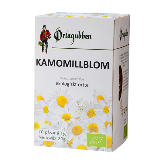 Örtagubben Ekologiskt Örtte Kamomill, 20 påsar