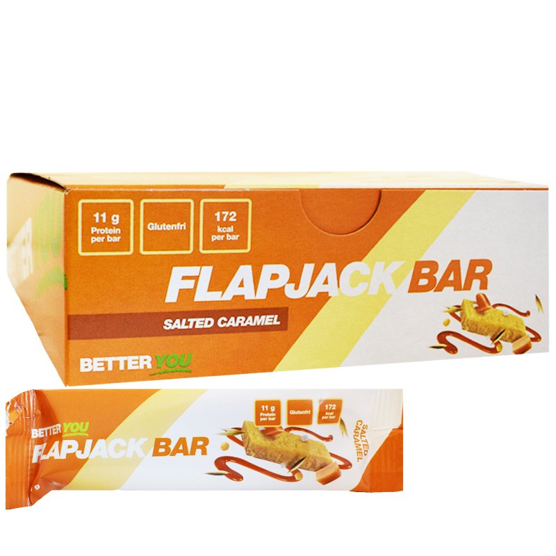 Hel Låda Proteinbars "Salted Caramel" 12 x 50g - 80% rabatt