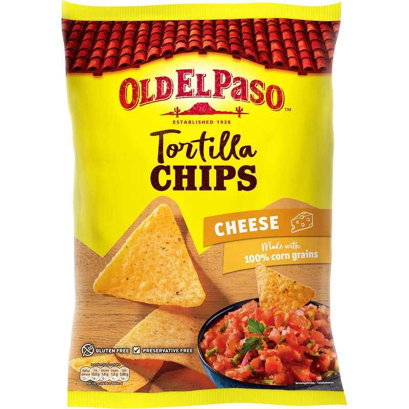 Tortillachips Ost - 21% rabatt