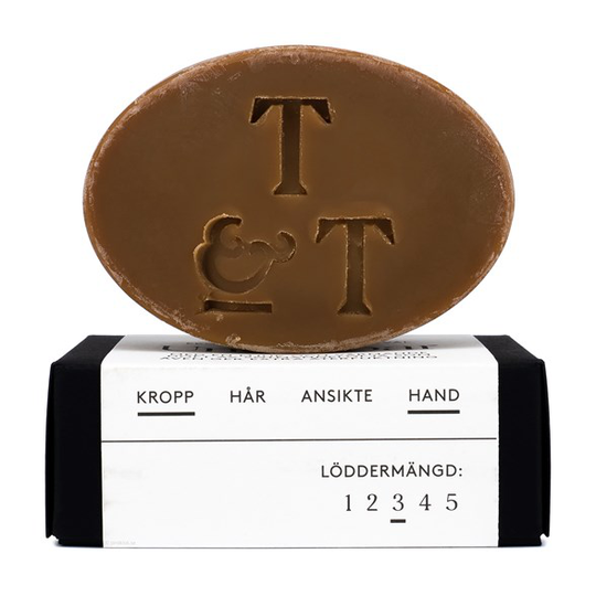 Tvåla & Tvaga Ekologisk Hantverkstvål Underbar - Sötmandel, ca. 120 g