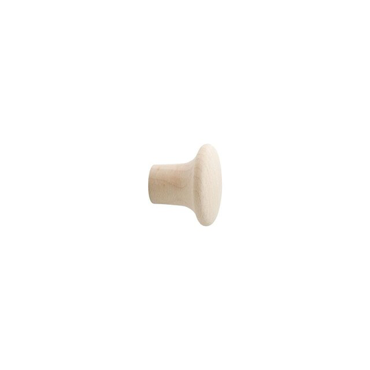 Norrgavel Knopp Trä Björk 30 Mm