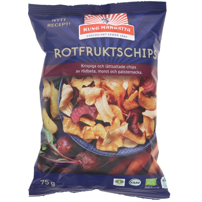 Rotfruktschips - 60% rabatt