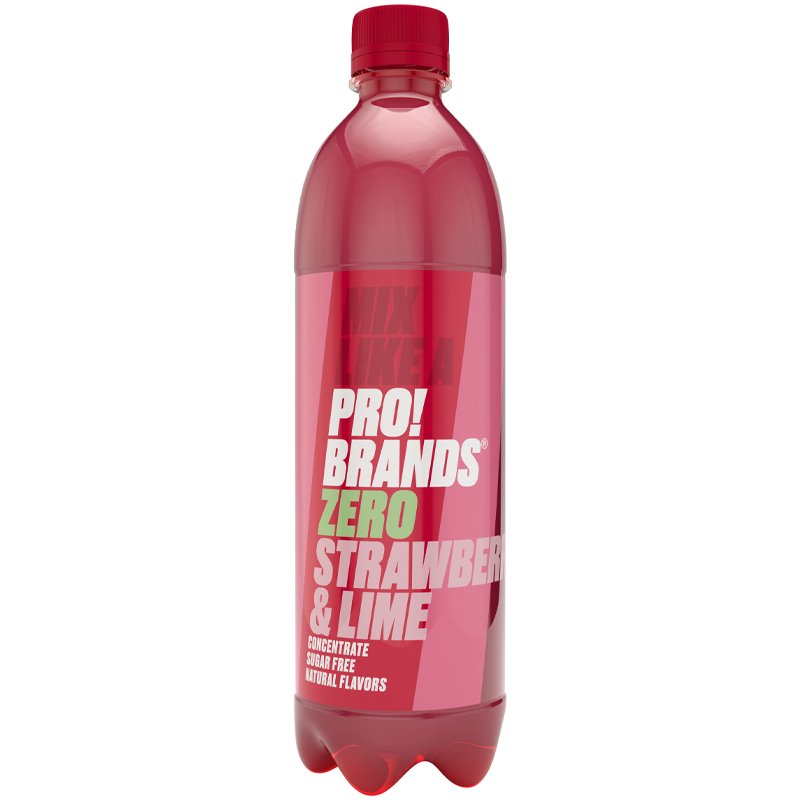 Blandsaft Zero Jordgubb & Lime - 56% rabatt