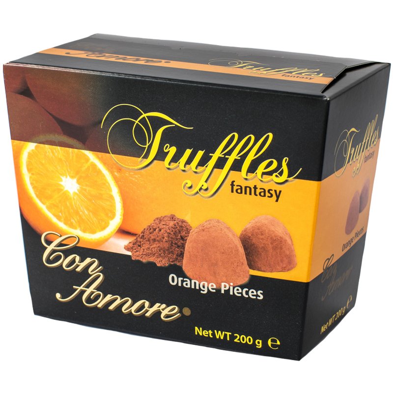 Tryfflar "Orange Pieces" 200g - 48% rabatt