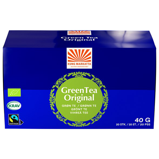 Kung Markatta Grönt Te Original, 20 påsar