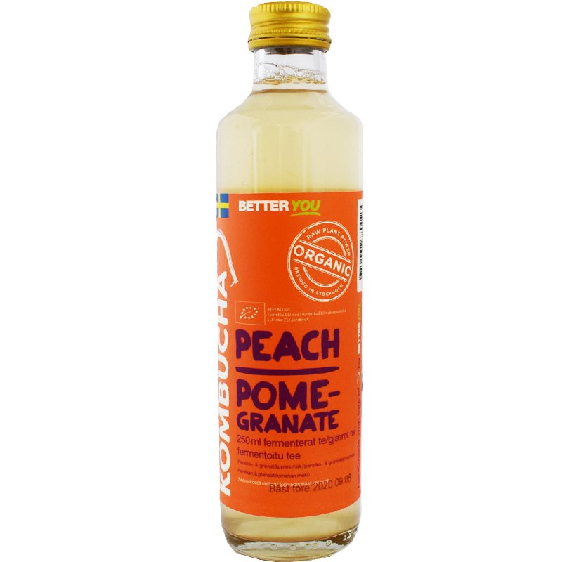 Eko Kombucha Persika & Granatäpple - 46% rabatt