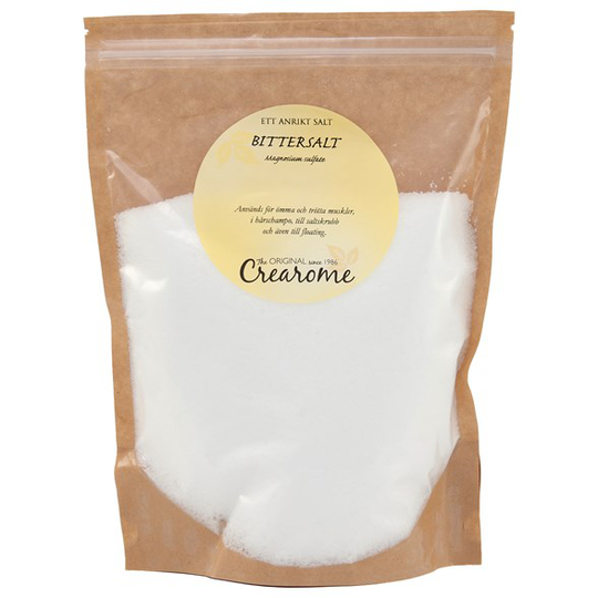 Crearome Bittersalt (Epsomsalt), 1 kg