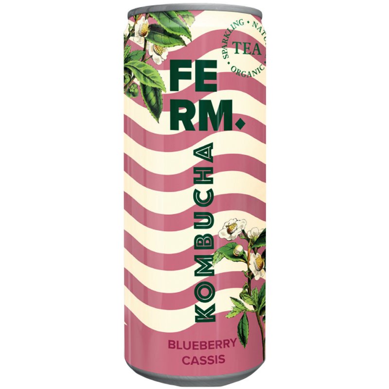 Eko Kombucha Blåbär & svarta vinbär - 53% rabatt