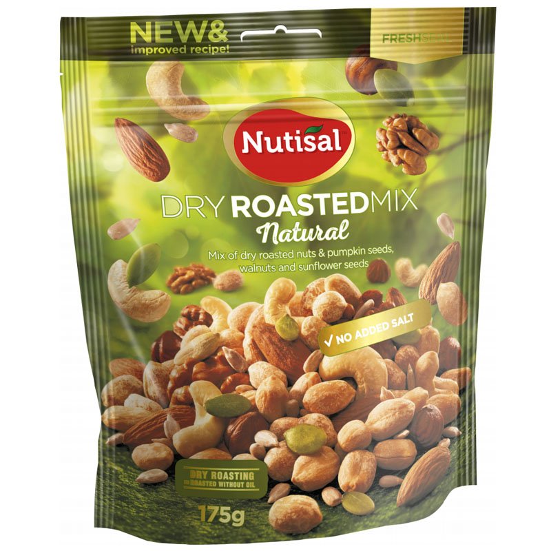 Nöt- & Frömix "Dry Roasted" 175g - 50% rabatt