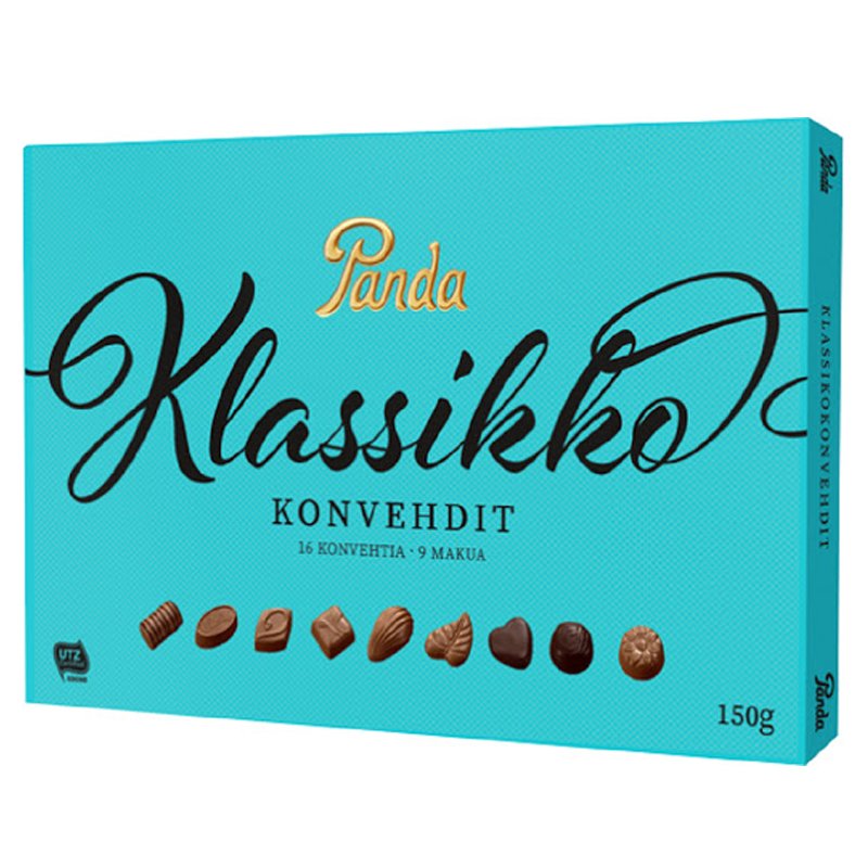Chokladask " Klassikkokonvehdit" 150g - 50% rabatt