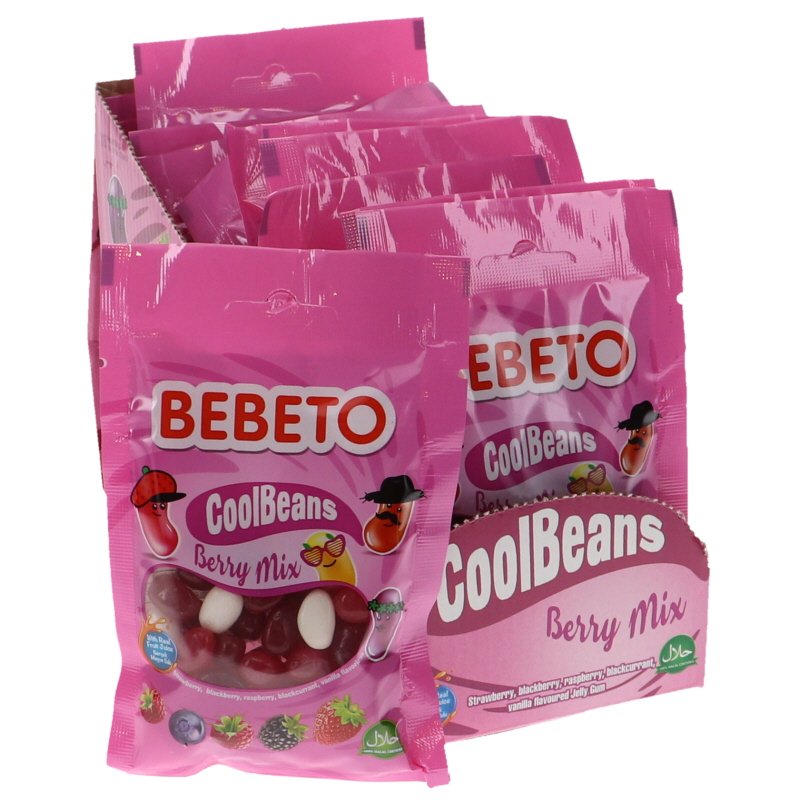 Hel Låda Godisbönor Berry - 72% rabatt