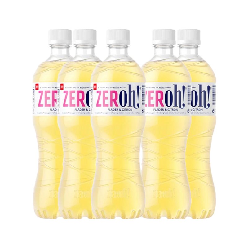 Saft Fläder & Citron Sockerfri 6-pack - 78% rabatt