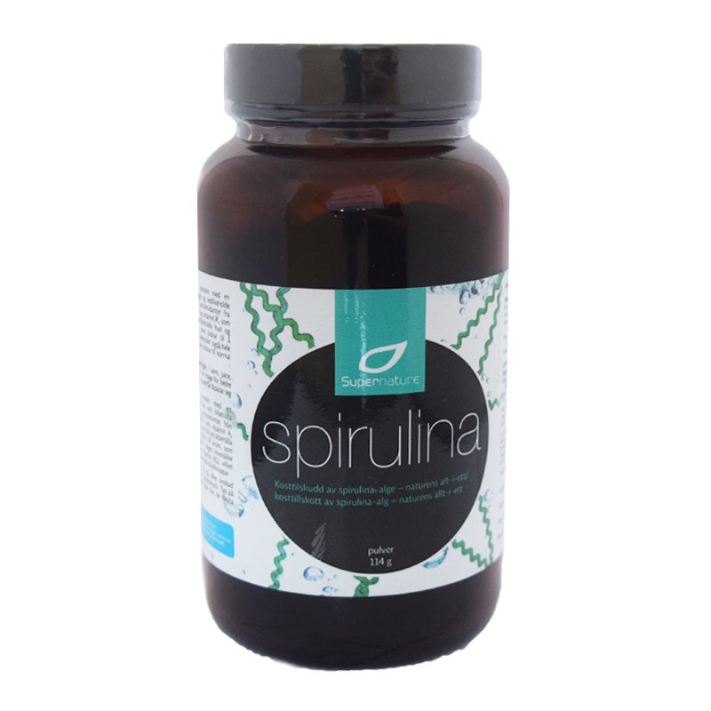 Spirulina Pulver 114g - 50% rabatt