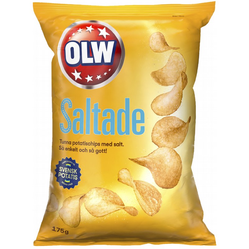 Chips Lättsaltade - 15% rabatt