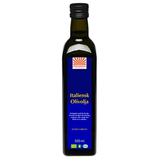 Kung Markatta Italiensk Olivolja Extra Virgin, 500 ml