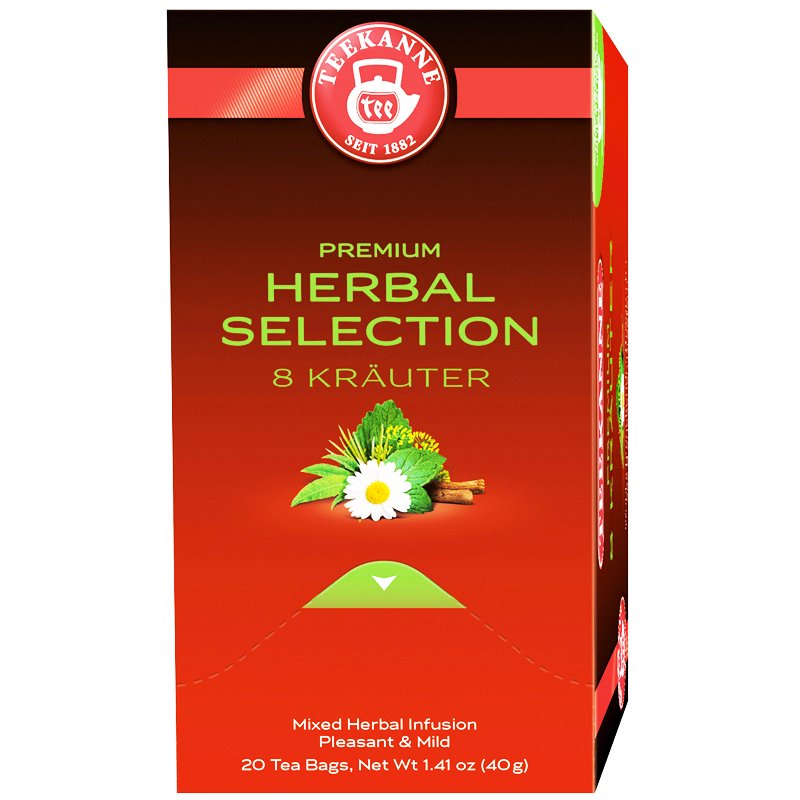 Te "Herbal Selection" 20 x 2g - 67% rabatt
