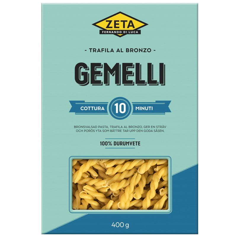 Pasta "Gemelli" 400g - 22% rabatt