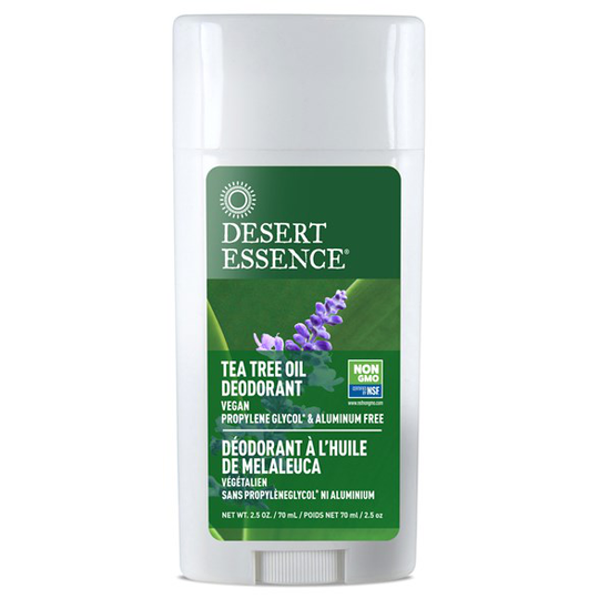 Desert Essence Tea Tree Oil Deodorant with Lavender, 70 ml