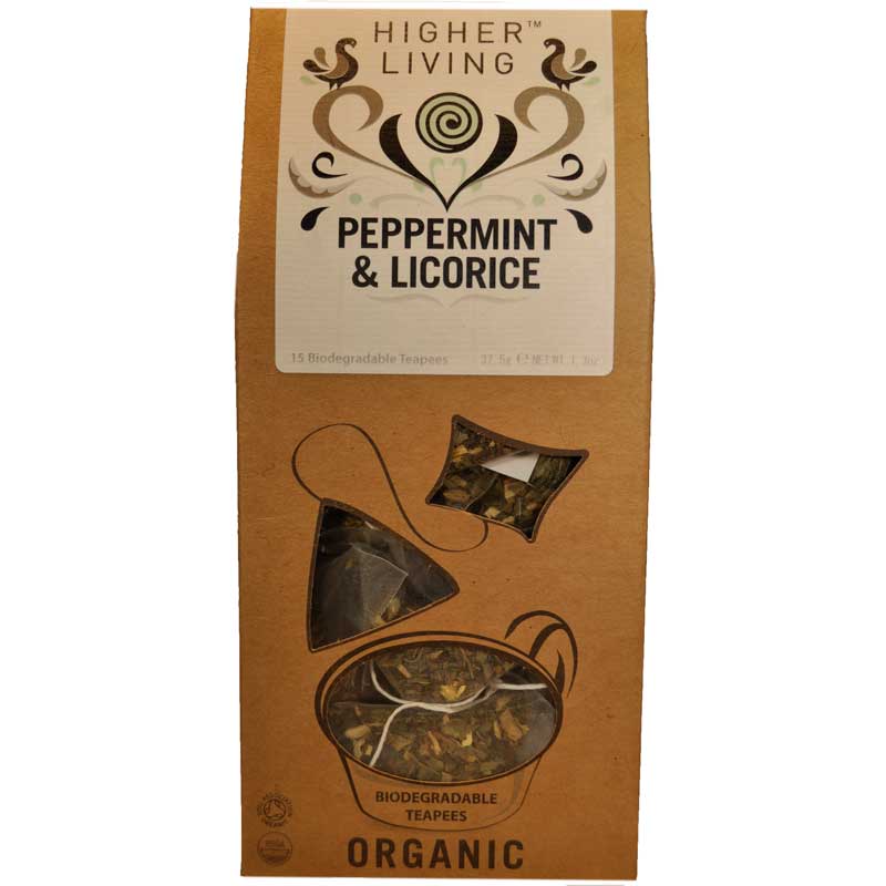 Peppermint & licorice te - 57% rabatt