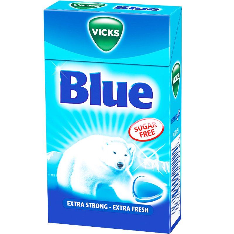 Pastiller Blue Extra Strong - 31% rabatt