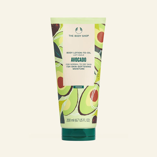 Avocado Lotion-to-Oil
