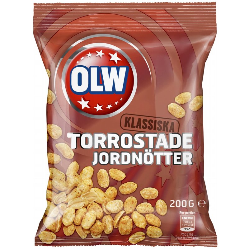 Torrostade Jordnötter 200g - 28% rabatt