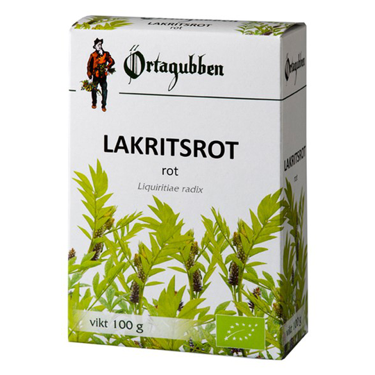 Örtagubben Lakritsrot, 100 g