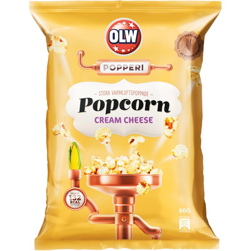 Popcorn Cream Cheese - 7% rabatt