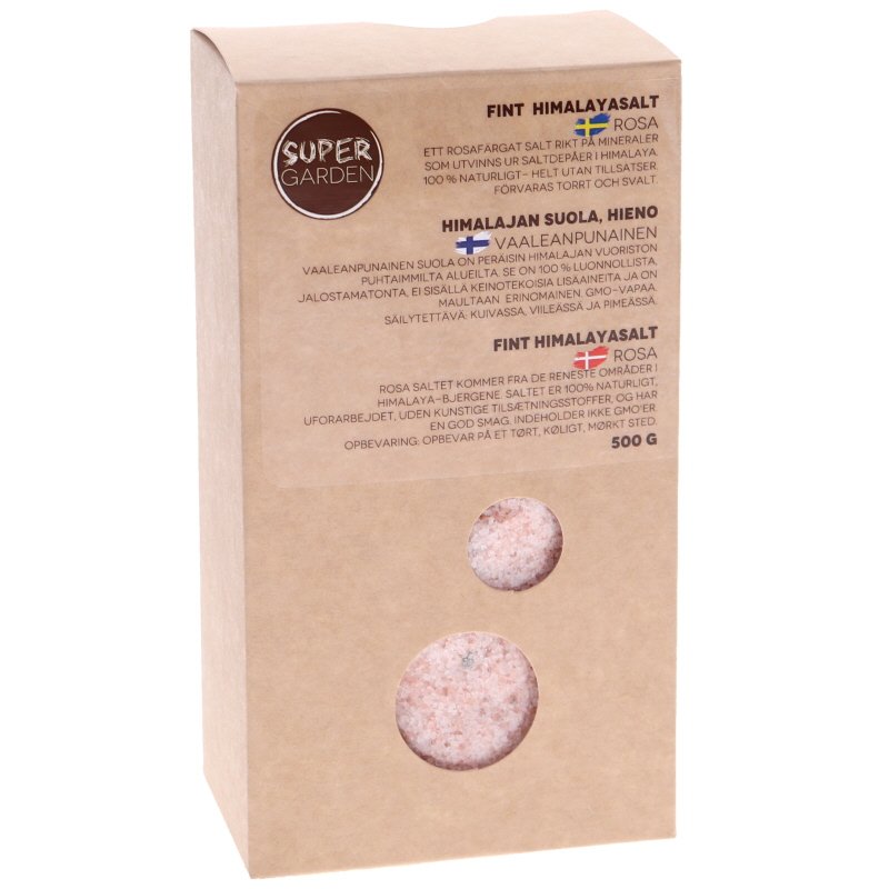 Himalayasalt Rosa Finmalet - 37% rabatt
