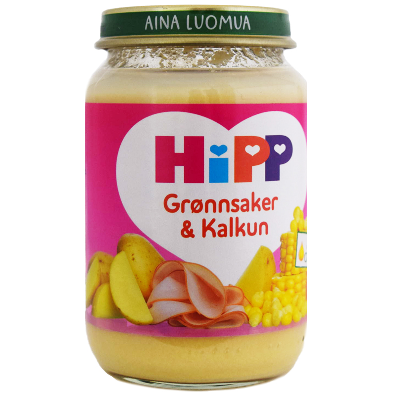 Barnmat Kalkon & Grönsaker 190g - 33% rabatt