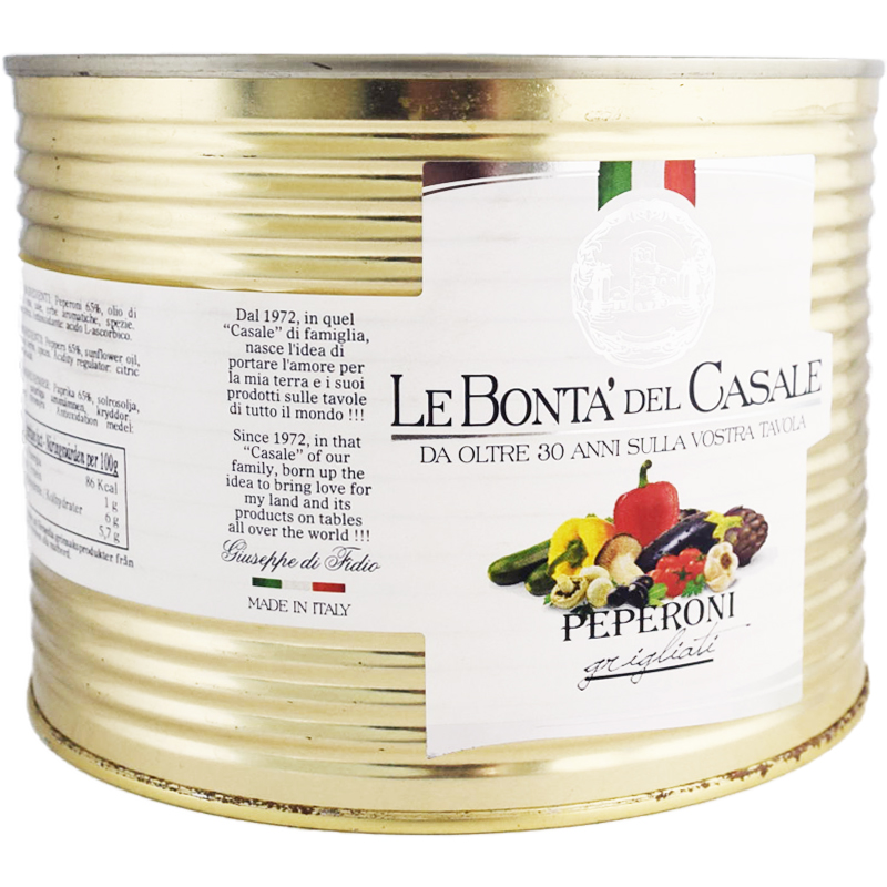 Grillad Paprika I Olja 2kg - 48% rabatt